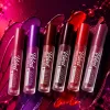 Five colored lip gloss sets, white table display style Specification image
